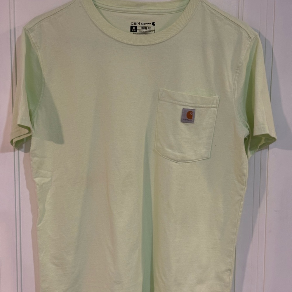Carhartt Green Short Sleeve Tee Classic Fit